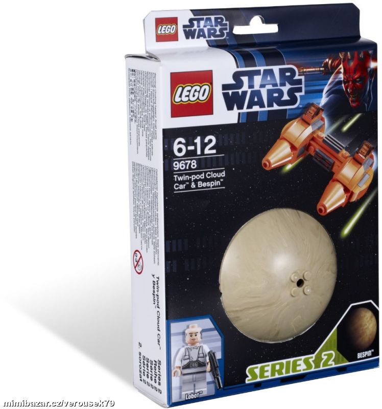 LEGO Star Wars 9678 Twin-pod Cloud Car & Bespin