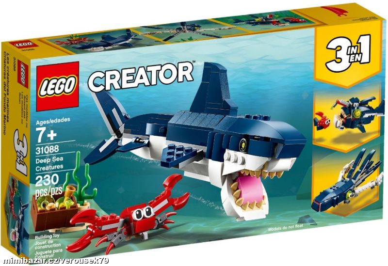 Stavebnice Lego 31088 CREATOR Mořské příšerky
