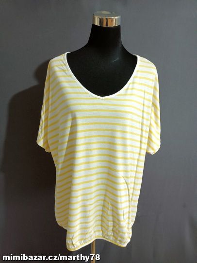 *** KRÁSNÉ DÁMSKÉ TRIKO S PROUŽKEM, VEL.XXL ***