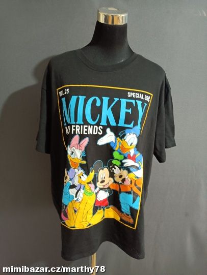 *** KRÁSNÉ TRIKO S POTISKEM, UNISEX, VEL.XXL ***