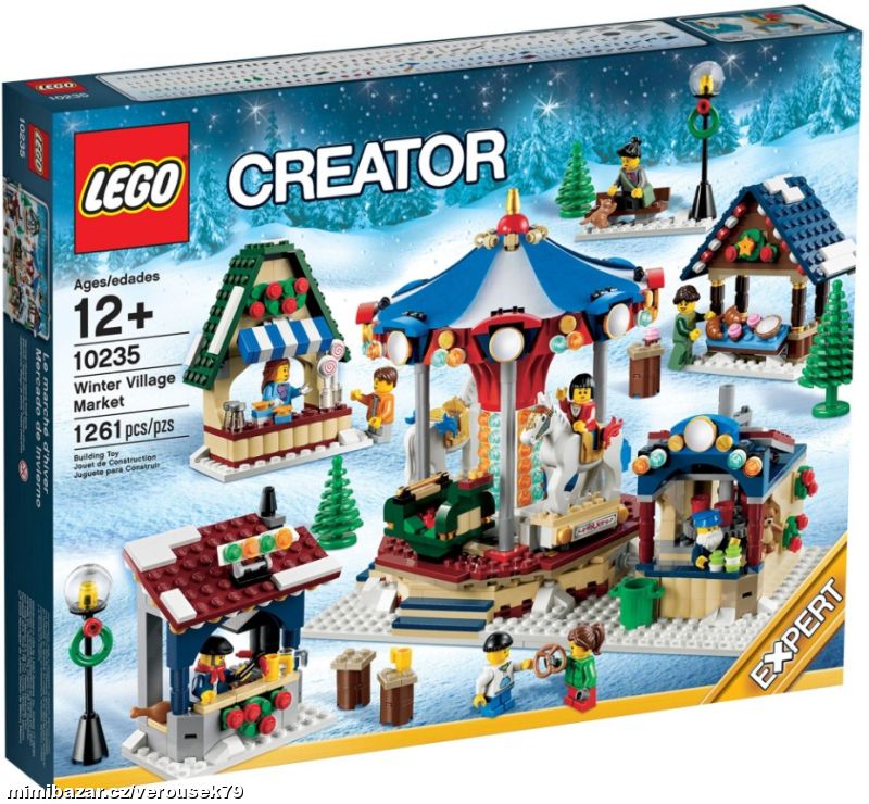 Lego 10235 Zimní vesnický vánoční trh