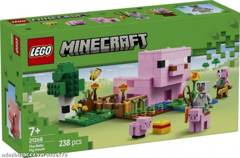 LEGO Minecraft 21268 Domeček prasátka