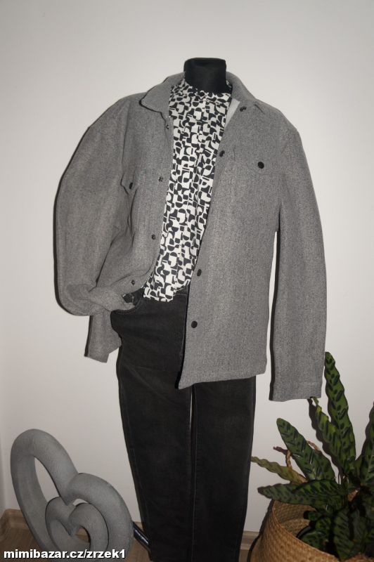 Košilový kabátek vel.XL