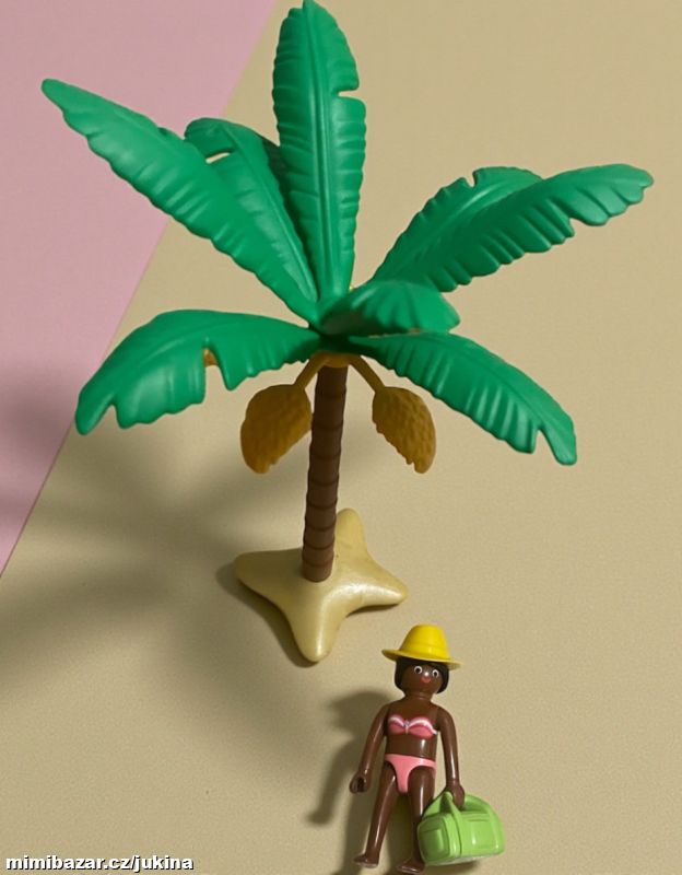 PLAYMOBIL černoška pod palmou č. 6211