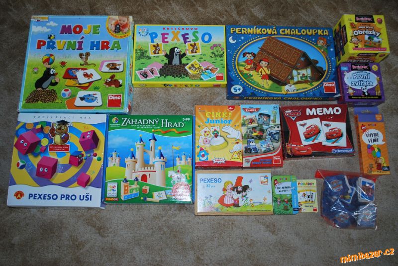Hry, puzzle pro děti