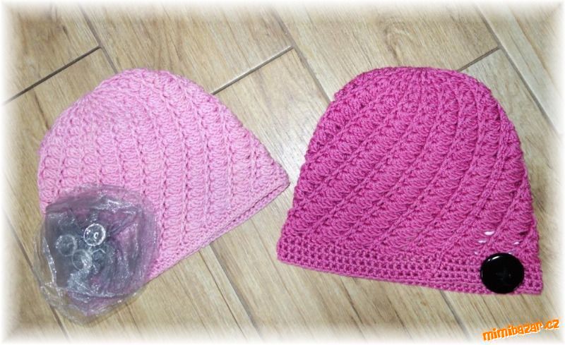 HÁČKOVANÁ ČEPICE - ČEPIČKA