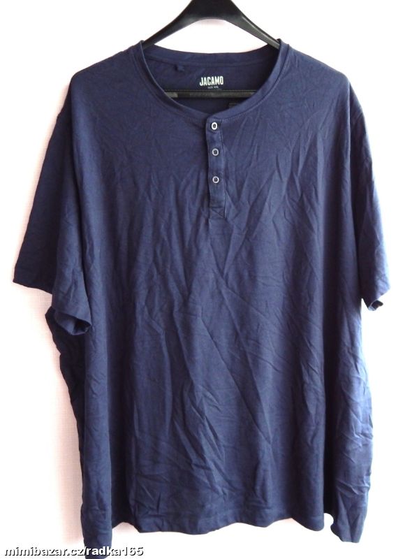 Pánské tričko s knoflíčky vel.4XL