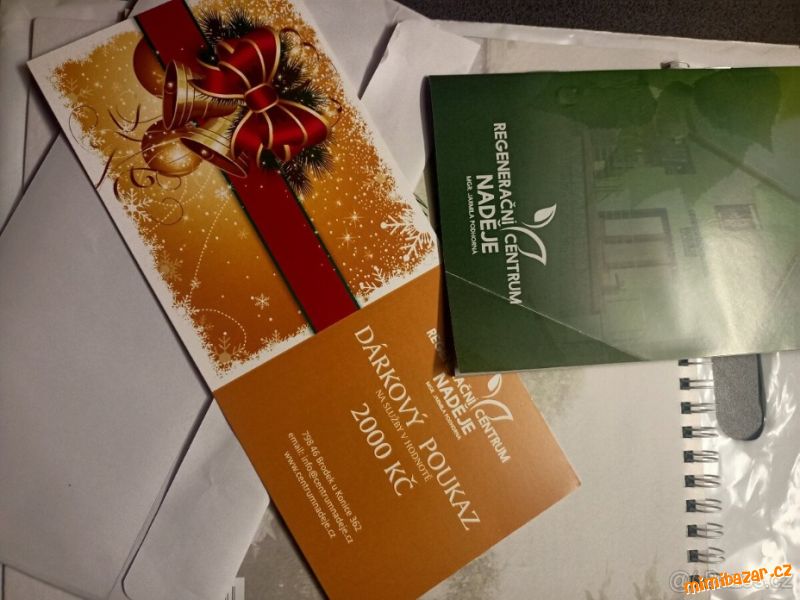 Poukaz v hodnotě 2000.-Kč na služby f. Naděje