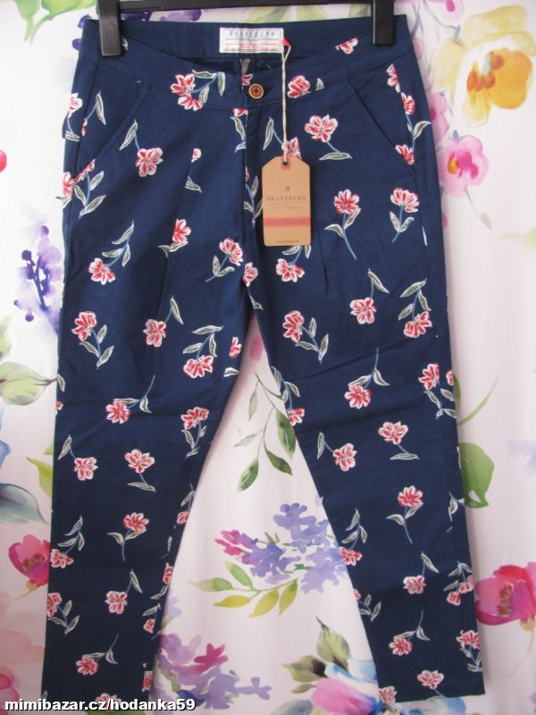 Dámské kotníkové pružné kalhoty BRAKEBURN