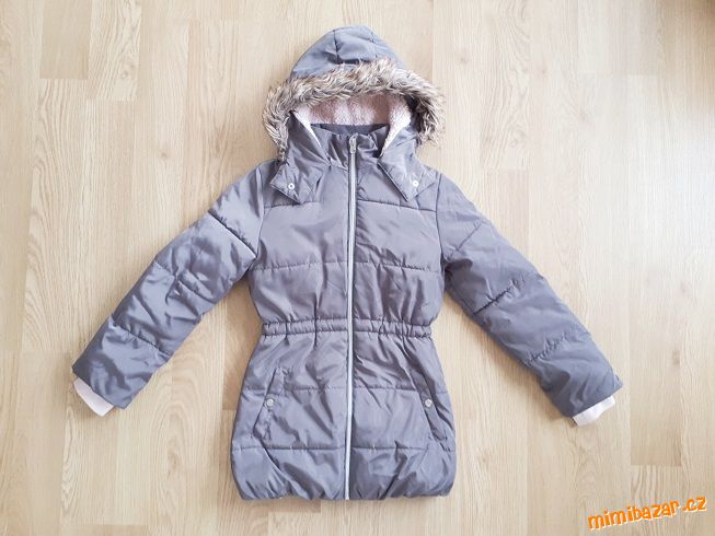 VATOVANÁ BUNDA S KOŽÍŠKEM • Y.F.K. vel. 134-139