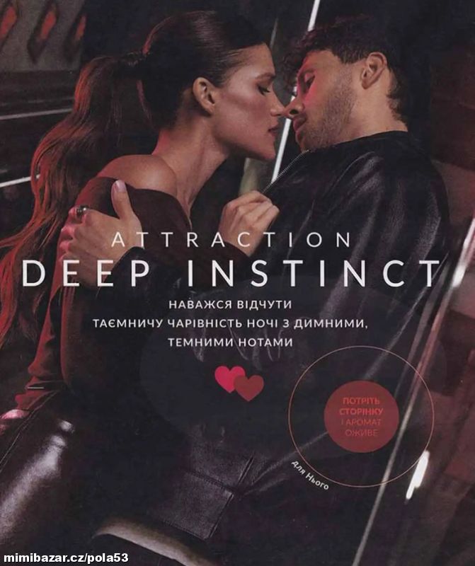 NOVINKA luxusní parfém Attraction Deep Instinct