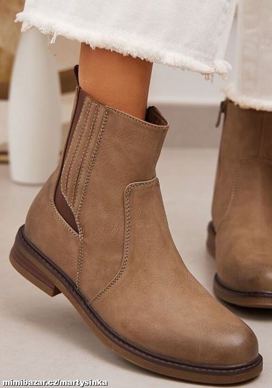 Chelsea boots / nízké kozačky ZIMA 2025/26