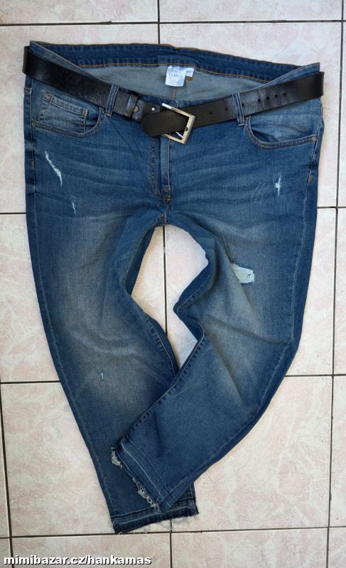 Trendy pružné džíny ROCK-50-52(52)