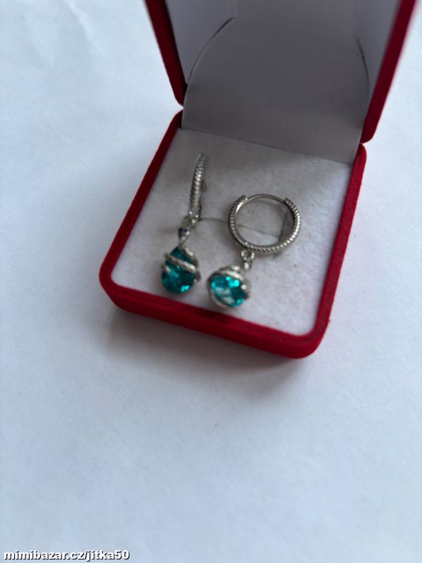 Stříbrné náušnice SKLADEM