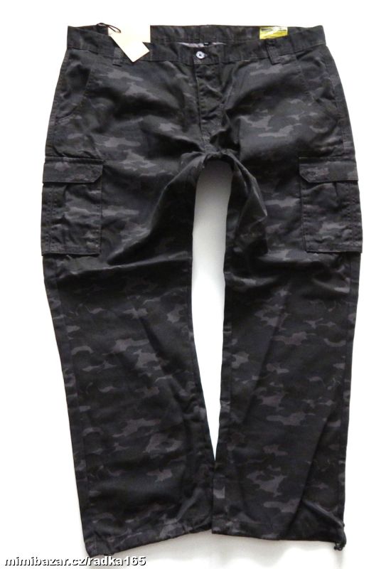 Maskáčové kapsáčové rifle pánské vel.XXL-XXXL