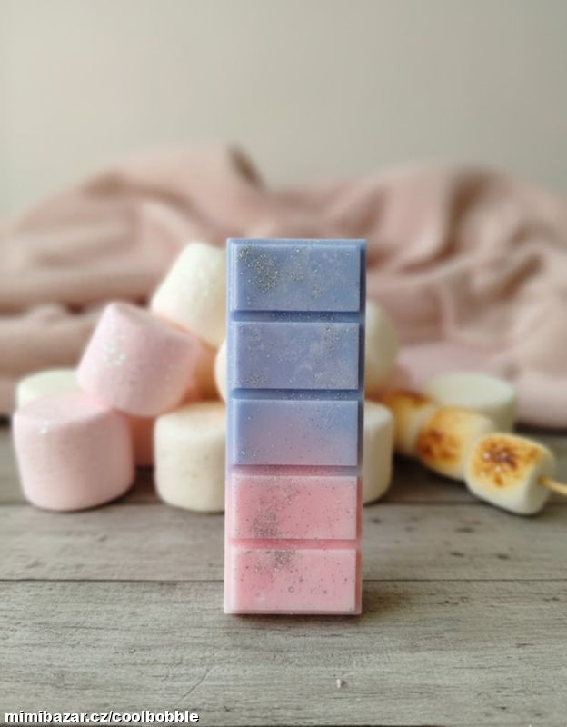 Tabulka aromavosku s vůní marshmallow.