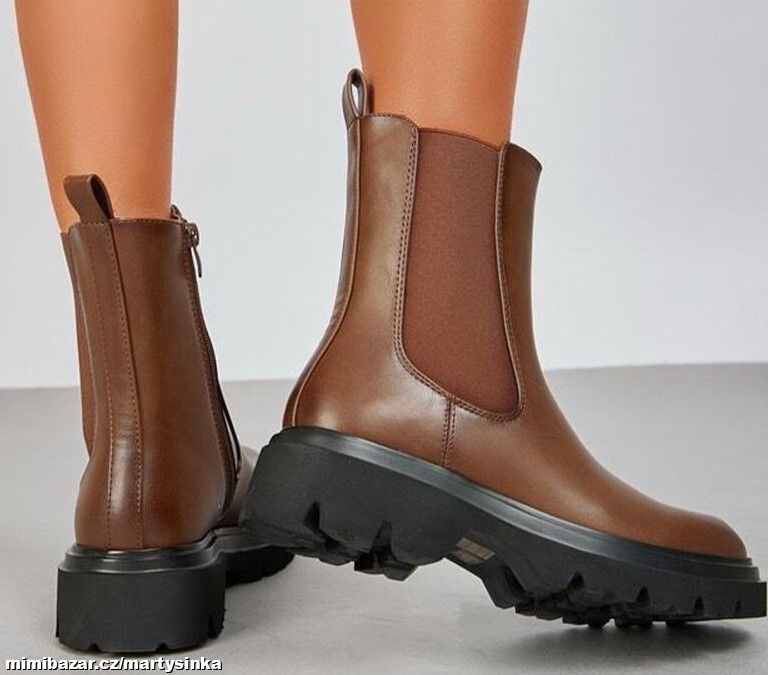 Chelsea boots /nízké kozačky ZIMA