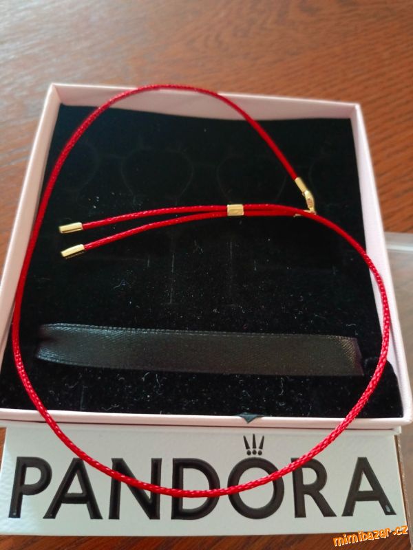Pandora -šňůrkový náhrdelník