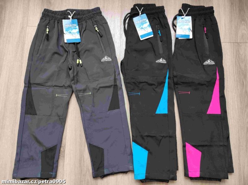 Softshellové jarní kalhoty 122