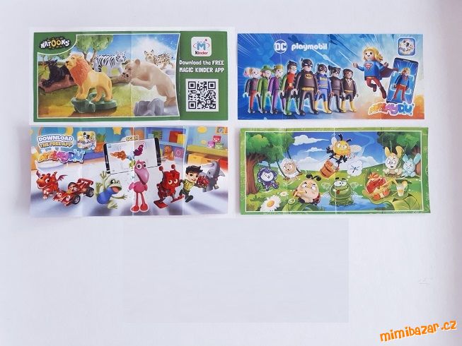 BPZ PAPÍREK KINDER SURPRISE A KINDER JOY