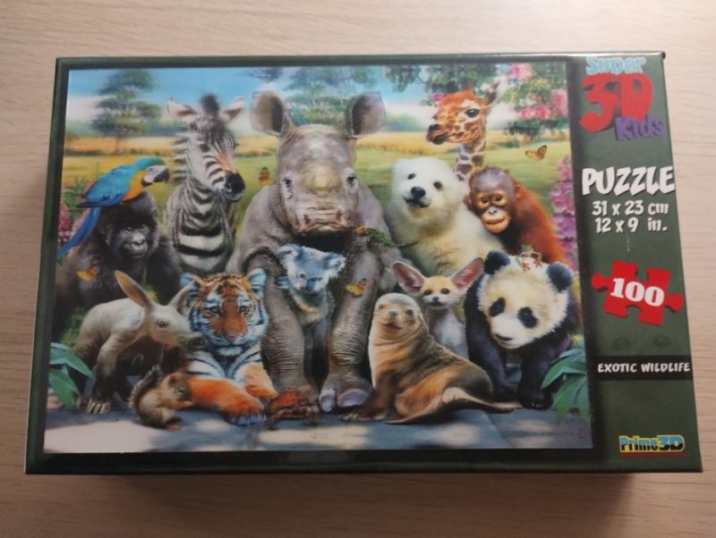 Puzzle 3D 100 ks