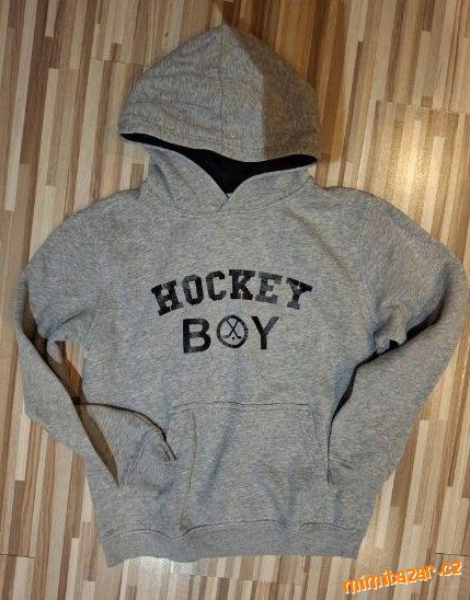 chlapecká hokehová mikina vel. 152