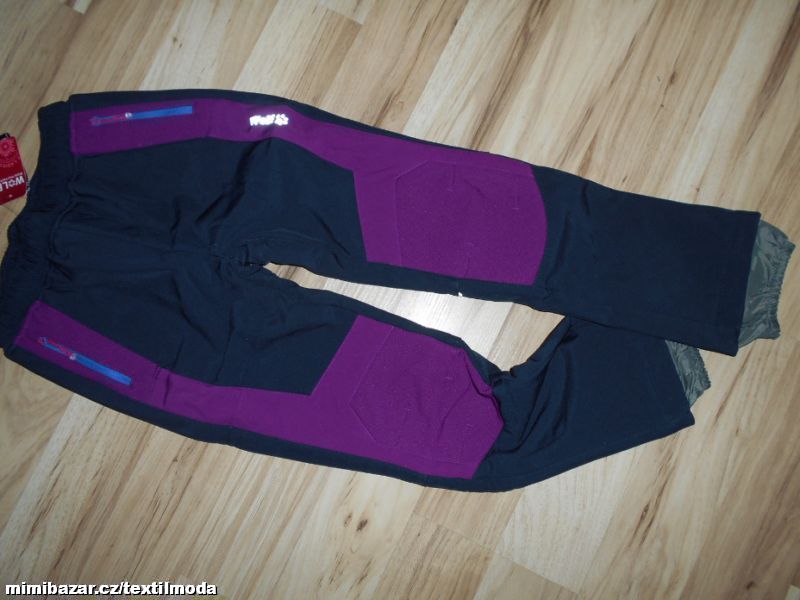 Kalhoty softshell zateplené WOLF SKLADEM v 128/146