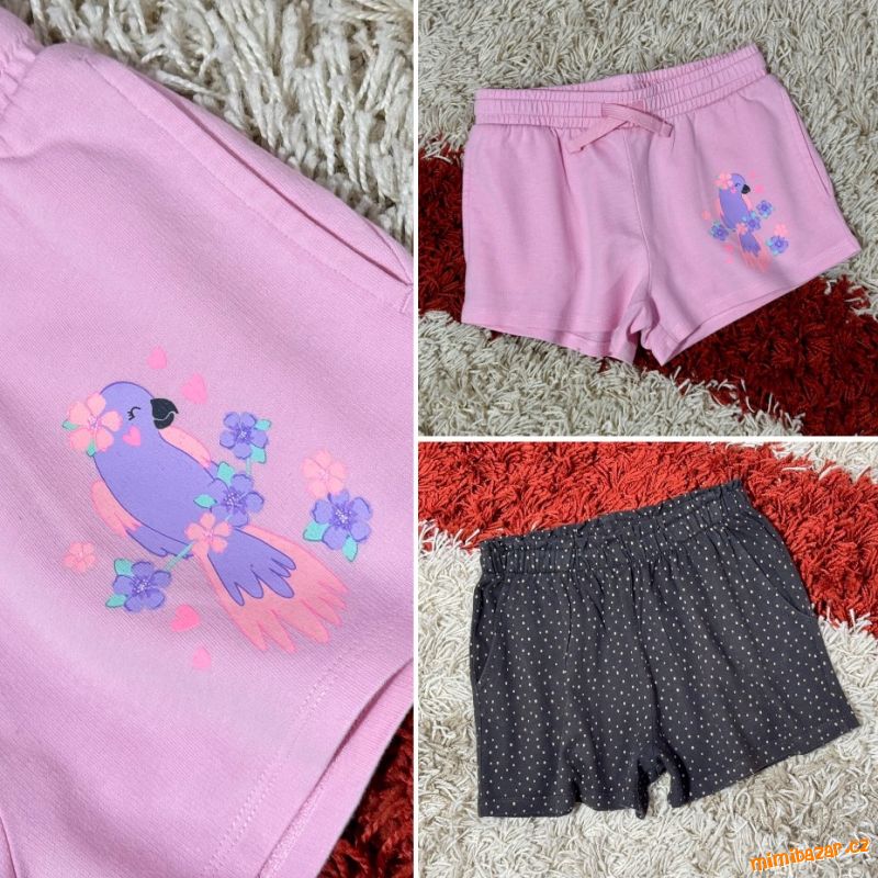 2x letní kraťasy v.122