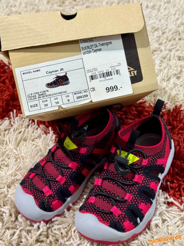 Novvé Letní Trekingové sandále v.30