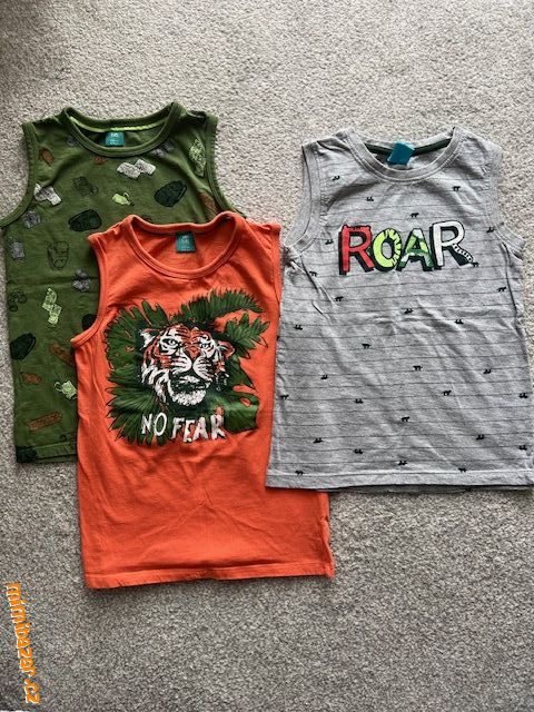 3x chlapecký top/ tílko - NOV.É