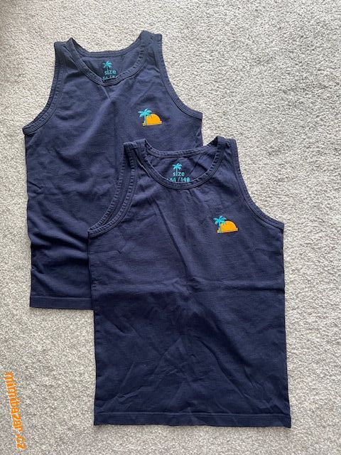 2x chlapecké tílko/ top - NOV.Ý