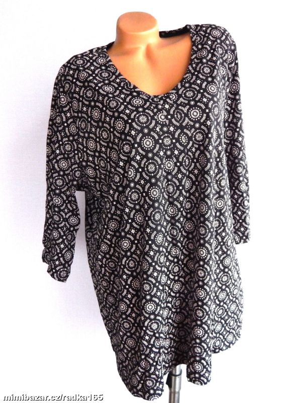 Vzdušná bavlněná halenka vel.50/52