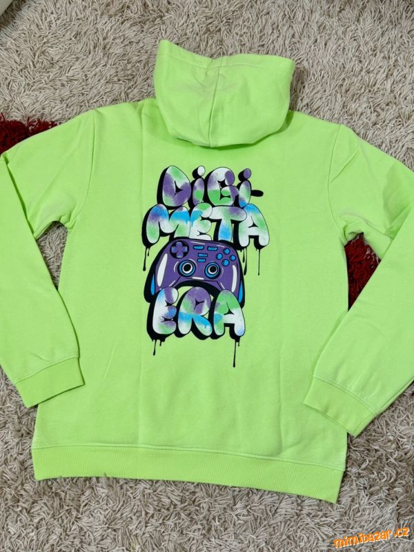 Mikina klokanka s kapucí H&M 14 + vel.170