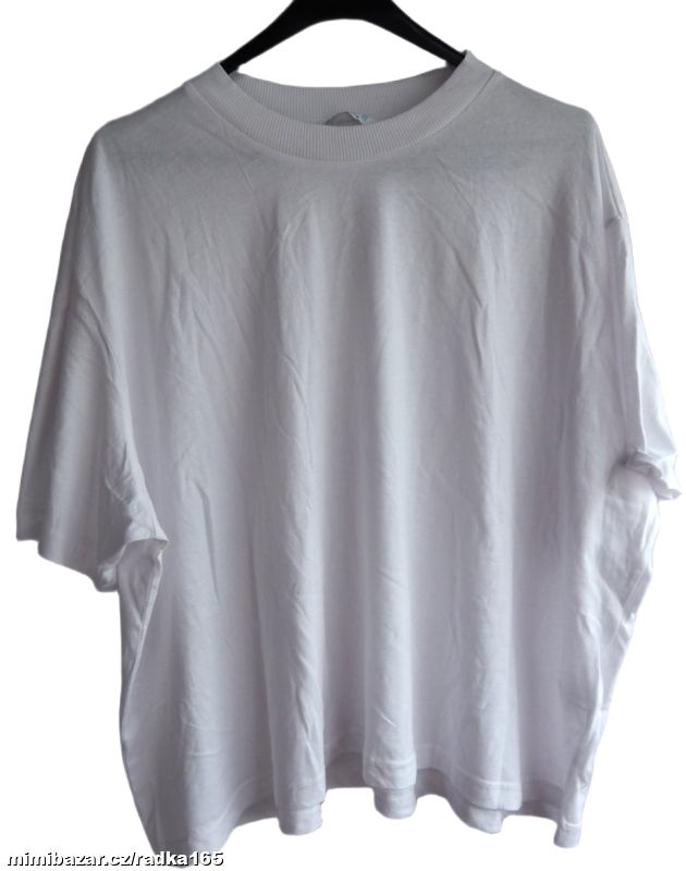 Krátké bílé tričko vel.50/52