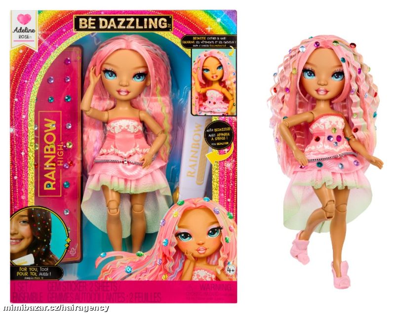 597797 Rainbow High Fashion panenka - Adeline Rose