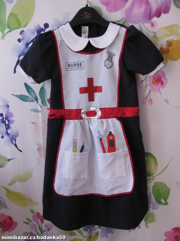 Kostým - šaty zdravotní sestřička