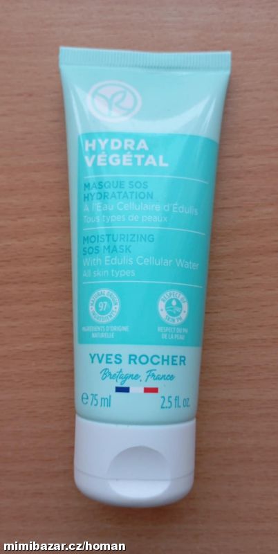 Intenzivní hydr. maska Yves Rocher Hydra Végétal