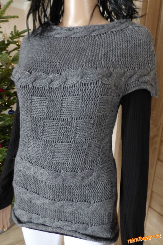 Dámská pletená vesta vel. S