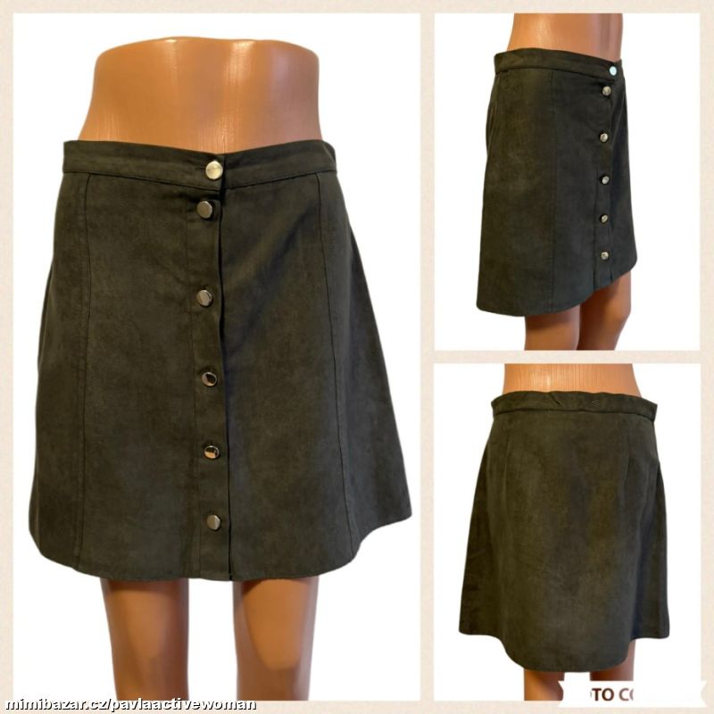 Č.6553 LEHKÁ TRENDY SUKNĚ NOVÁ v.38