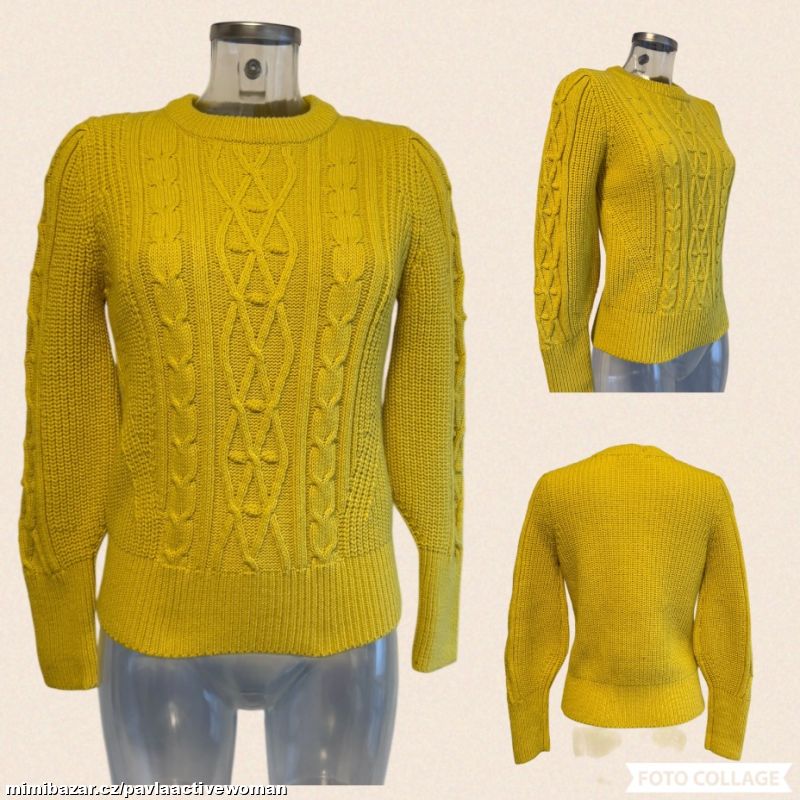Č.3789 TRENDY ZN. DÁM. SVETR NOVÝ v.M