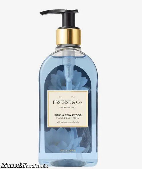 SPRCHOVÝ GEL S LOTOSEM A CEDROVÝM DŘEVEM Essense