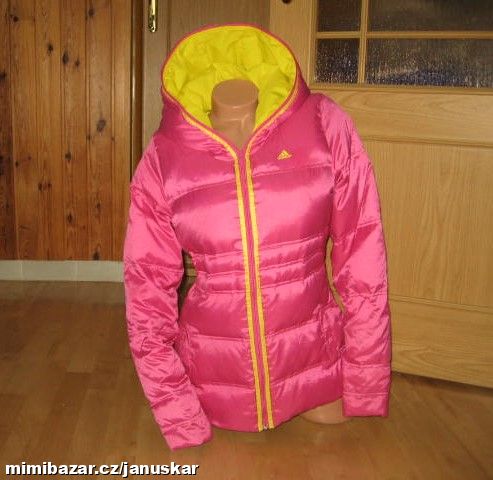 Dámská zimní prošívaná péřová bunda Adidas