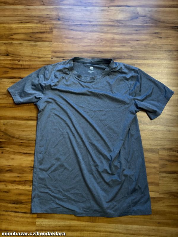 Šedé funkční tričko 170