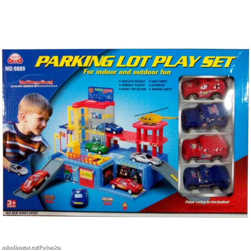 parkovací garáž pro děti Toys Park