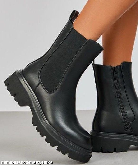 Chelsea boots /nízké kozačky ZIMA 2025/2026
