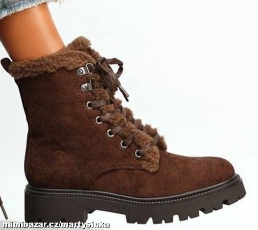 Dámské boty se šněrováním ZIMA 2025/26