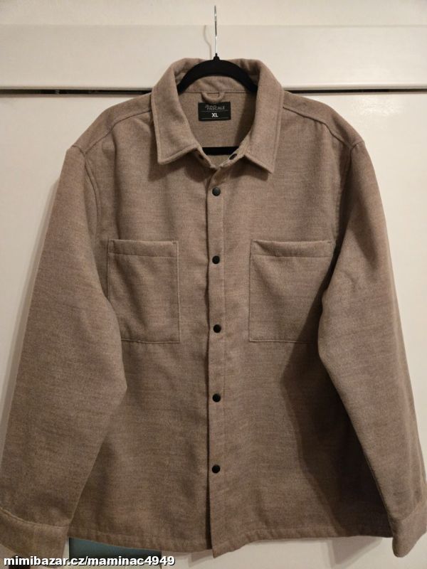 Prodám novou páns. košilovou- bundu z.Tako v.XL