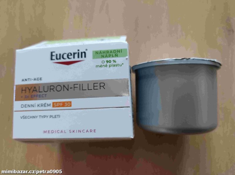 Eucerin Hyaluron Filler + 3xEffect denní krém náplň