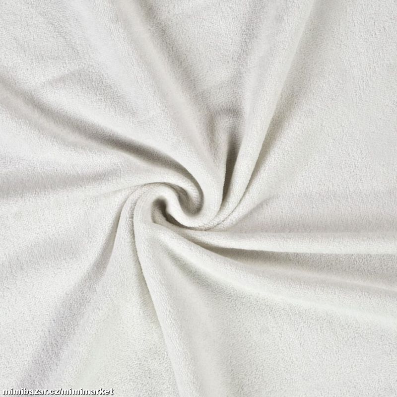 Froté prostěradlo dětské -60/120cm- BÍLÉ