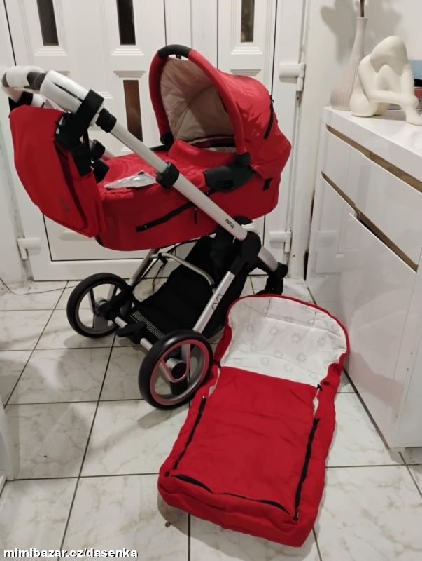 MUTSY Evo 2 hluboký kočárek Nomad Red